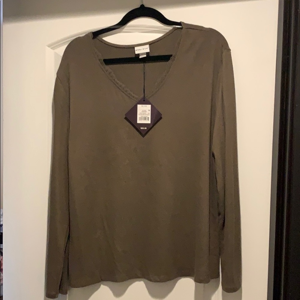 Brown Ava& Viv sweater